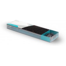 Rapoo 9060 2.4G 5.6mm Ultra-Slim Wireless Keyboard and Mouse 2-in-1 Combo - Black