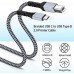 USB C Printer Cable 3FT, iSeekerKit Short USB-B to USB-C Printer Scanner Cord Compatible with MIDI, Google Chromebook Pixel, HP Canon Printers