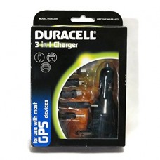 DURACELL 3 IN 1 CHARGER FOR GPS DEVICES