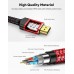 6ft, 4K HDMI 2.0 Cable eARC-Snowkids 18Gbps High Speed HDMI Cord (4K 60Hz 3D Support, Ethernet Function, Video 4K UHD 2160p, HD 1080p for Fire-TV, for PS 3/4)-Red