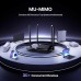 Tenda AC1200 WiFi Router, Dual Band Wireless Router 4 x 100 Mbps Ethernet Ports, Supports APP, Guest WiFi, Access Point Mode, IPv6, Parental Control(AC6)