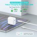 30W USB C Charger for MacBook Air, iPad Pro 12.9, 11 inch, Air 5th 4th, Mini 6, iPad 10th, iPhone 15 Pro Max, Google Pixel 7 6, Galaxy S23 S22, MacBook 12 inch, Vision Pro, 6.6ft USB-C Cable