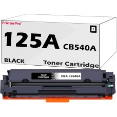 HP 125A CB540A Toner Cartridge - HP Color Laserjet CM1312 MFP CM1312NFI CP1210 CP1215 CP1510 CP1514N CP1515N CP1518NI (1 * Black Only)