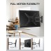 Pipishell Full Motion TV Wall Mount for 26-65 Inch Flat Curved Screen TVs, Max VESA 400x400mm up to 77 lbs, Swivel TV Mount Wall Bracket with Articulating Arms, Tilt, Extension, PIMF7