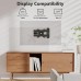TV Wall Mount Articulating LCD Monitor Full Motion 15 inch Extension Arm Tilt Swivel for Most 13 to 32 inch LED TV Flat Panel Screen with VESA up to 100x100mm