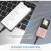 AGPtEK A02 8GB MP3 Player, Supports up to 32GB, Rose-Gold