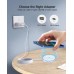 Magnetic Wireless Charger 15w Apple Mag-Safe Charger for iPhone 16 Pro Max/16 Pro/16/16 Plus/15/14/13/12 Series AirPods 3/2/Pro/Pro 2 LED Magnet Charging Pad Mag Safe Charger with Dual Charging Ports