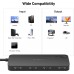 HDMI Switch 4 in 1 Out 4K@60Hz, 2K@144Hz, HDCP 2.3 【with Adaptive Equalization support 30ft HDMI Transmit】 Compatible for PS5/4, Xbox, Roku, FireStick, Switch