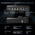 MokerLink 5 Port 2.5G Managed Ethernet Switch with 10G SFP, 5 x 2.5G Base-T Ports Compatible with 10/100/1000Mbps, Metal Web Managed Fanless Network Switch