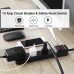 DEWENWILS 6-Outlet Power Bar with Surge Protector with 10 Foot Long Cord 