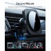 ESR Wireless Car Charger with Magnetic, Compatible with MagSafe Car Charger, Car Accessories, Air Vent Car Phone Holder, Fast Charging, HaloLock Magsafe Car Mount for iPhone 15/14/13/12 Series, Black