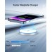 Magnetic Wireless Charger 15w Apple Mag-Safe Charger for iPhone 16 Pro Max/16 Pro/16/16 Plus/15/14/13/12 Series AirPods 3/2/Pro/Pro 2 LED Magnet Charging Pad Mag Safe Charger with Dual Charging Ports