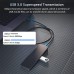 USB 3.0  4-Port USB Hub USB Splitter USB Expander for Laptop, Xbox, Flash Drive, HDD, Console, Printer, Camera,Keyborad, Mouse