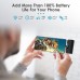 Mini Power Bank 5200mAh, Ultra Compact LCD Display USB-C Portable Charger, High Speed Charging Battery Pack Compatible with iPhone 15/15Pro/15Plus/15ProMax, Samsung S22, Moto,LG,Google,Android Phone