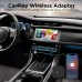 Wireless CarPlay Adapter for Apple iPhone (2025 Upgraded), Converter Wired Carplay to Wirelesss, Plug and Play, Stable Connection,Mini Size，Compatible with iOS 10+