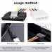  Sata 15 Pin Female to Molex 4 Pin Male Power Cable Adapter 