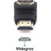 HDMI 90 Adapter Right Angle, HDMI Connector Male to Female