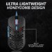 HK Gaming Mira M Ultra Lightweight Honeycomb Shell Wired RGB Gaming Mouse - Up to 12 000 cpi | 6 Buttons - 63g Only (Mira-M, Blue Phantom)