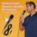 Singing Machine SMM-205 Dynamic Karaoke Microphone with Adapter 