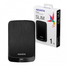 Adata HV320 (Slim) 1TB 2.5" USB3.0 External Hard Drive - Black