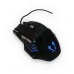 Tinji TJ-2 3200 DPI LED Backlight 6 Button USB Gaming Mouse with Nylon Braided Cable for Desktop PC, Laptop, Notebook