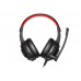 Havit H2031D E-sports 3.5mm plug Stereo + USB Powered LED Light PC Gaming Headset with Mic_Black+Red
