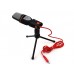Multimedia Studio 3.5mm Condenser Wired Computer Microphone Mic+Tripod Stand