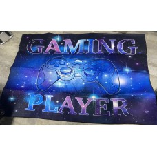 Gaming Area Rug 3x5 Gamepad Living Room Rugs for Living Room Bedroom Game Room Decor
