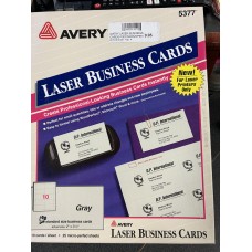 Avery Laser Business Cards/190 Cards 