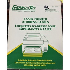 Grand & Toy Laser Printer Address Labels/4" X 1.5" /1150 Labels