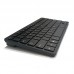 Universal wired USB 78-Key Ultra-thin Chocolate Mini Keyboard Portable For Desktop Computer Laptop PC_Black
