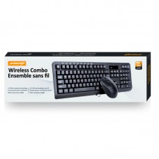 Speedex 2.4Ghz Wireless Multimedia Keyboard and Mouse Combo_Black
