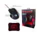 Marvo G909+G1 Adjustable USB Ergonomic Wired Gaming Mouse and Mouse Mat with 4 LED Light,8 Button for PC/Laptops/Computer