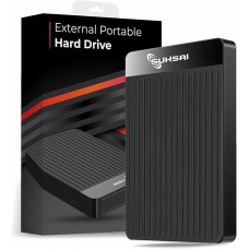 SUHSAI 32GB External Hard Drive USB 3.1 Type C Ultra Slim HDD, Portable