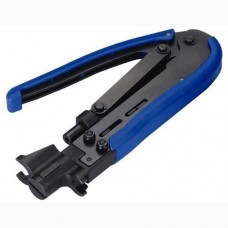 Crimping tool for  RG59 , RG6 , RG11 F compression connector
