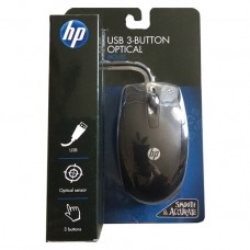 HP USB 3 Button Optical Mouse KY619AACN