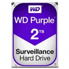 WESTERN DIGITAL PURPLE WD20PURZ 2TB SATA3 INTELLIPOWER 64MB CACHE 3.5IN SURVEILLANCE HARD DRIVE